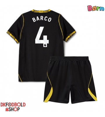 Chelsea Valentin Barco #4 Udebanesæt Børn 2026-27 Kort ærmer (+ korte bukser)
